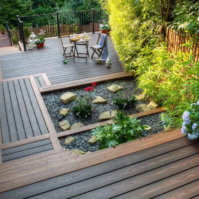 Garden WPC Decking Garden WPC Decking
